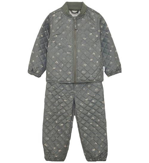 CeLaVi Termotøj - Quiltet - Mulled Basil m. Print