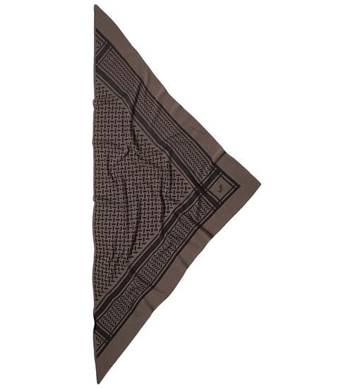 Lala Berlin Tørklæde - 162x85 - Triangle Trinity M - Elephant