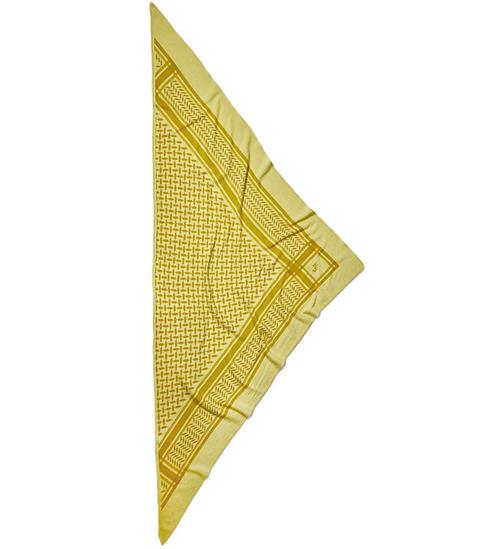 Lala Berlin Tørklæde - 162x85 - Triangle Trinity M - Limone