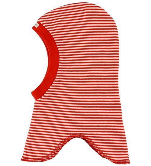 Racing Kids Elefanthue - 1-lags - Red/ Ivory m. Striber