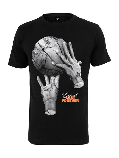 Mister Tee Bluser & t-shirts 'Ballin Hands'  grå / lyseorange / sort