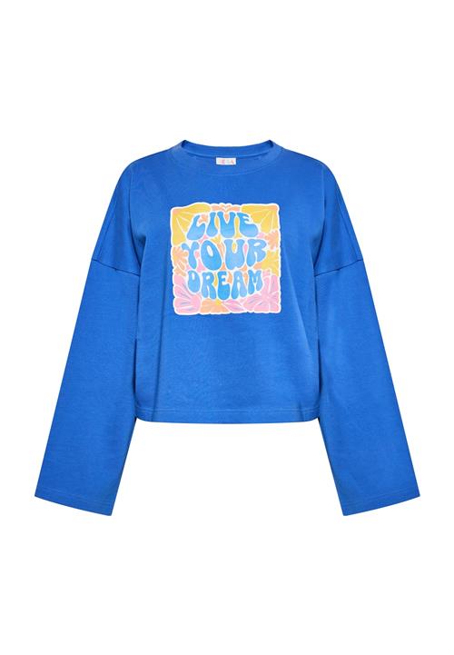 IZIA Sweatshirt  koboltblåt / lyseblå / gul / pink