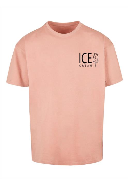 Merchcode Bluser & t-shirts 'Ice Cream'  gammelrosa / sort