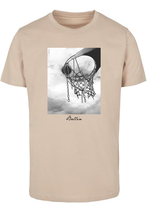 Mister Tee Bluser & t-shirts 'Ballin 2.0'  beige / grå / sort
