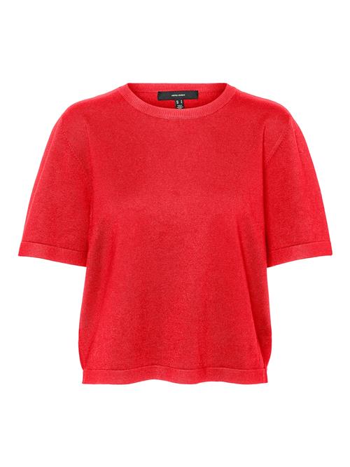 VERO MODA Pullover 'VMSilje'  knaldrød