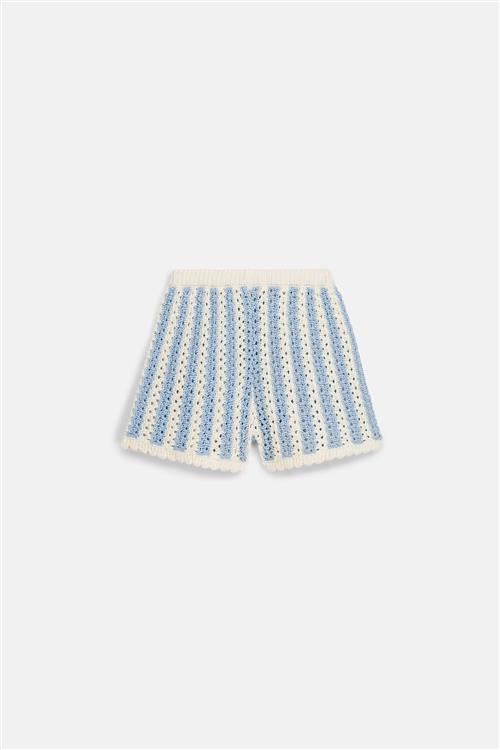 Louise Misha Mekylane Shorts Blue Stripes  Blue Stripes 6 Y  Blå  6 år  kvinde