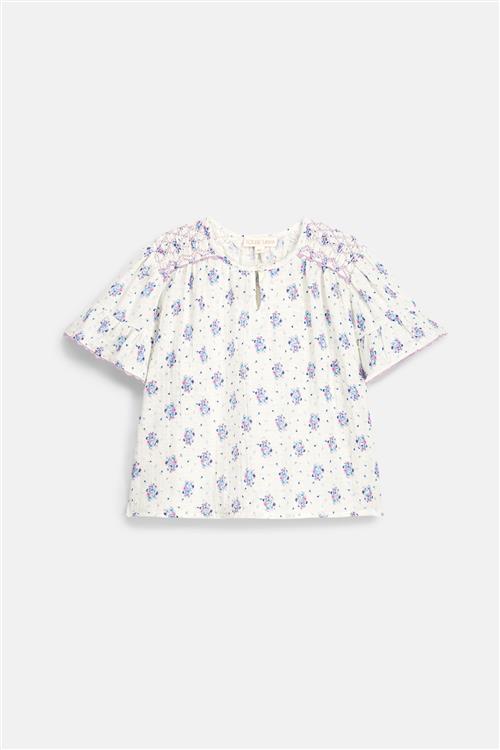 Louise Misha Feliza Bluse Cream Flower Dunes  Cream Flower Dunes 3 Y  Creme  3 år  kvinde