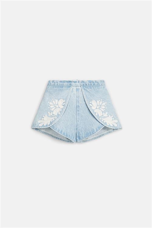 Louise Misha Asya Shorts Bleach  Bleach 4 Y  Blå  4 år  kvinde