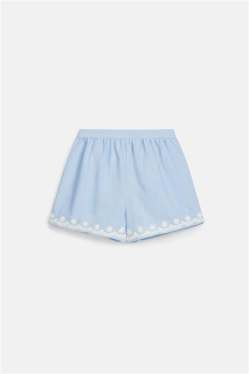 Louise Misha Vally Shorts Oxford Blue  Oxford Blue 5 Y  Blå  5 år  kvinde