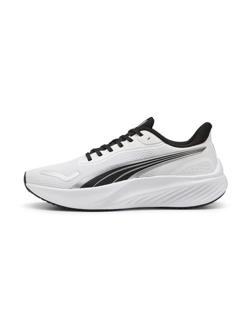 PUMA Løbesko 'Pounce Lite'  sort / sølv / hvid