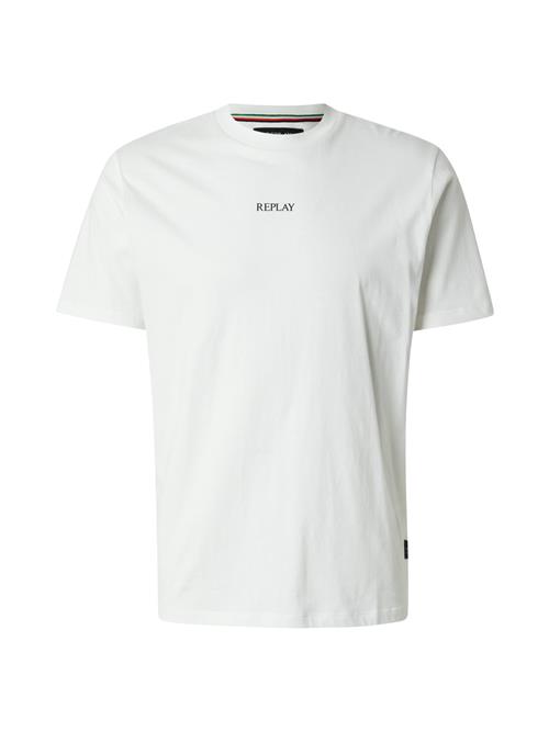 REPLAY Bluser & t-shirts  sort / offwhite