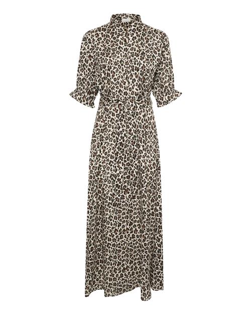 Kaffe Kjole 'Velana'  beige / brun / sort