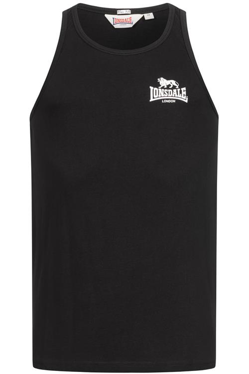 LONSDALE Bluser & t-shirts 'Dolton'  sort / hvid