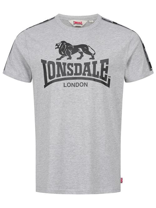 LONSDALE Bluser & t-shirts 'STOUR'  grå / sort