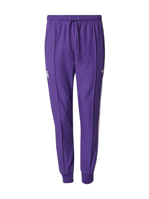 ADIDAS PERFORMANCE Sportsbukser 'Real Madrid Terrace Icons Track'  lilla / hvid