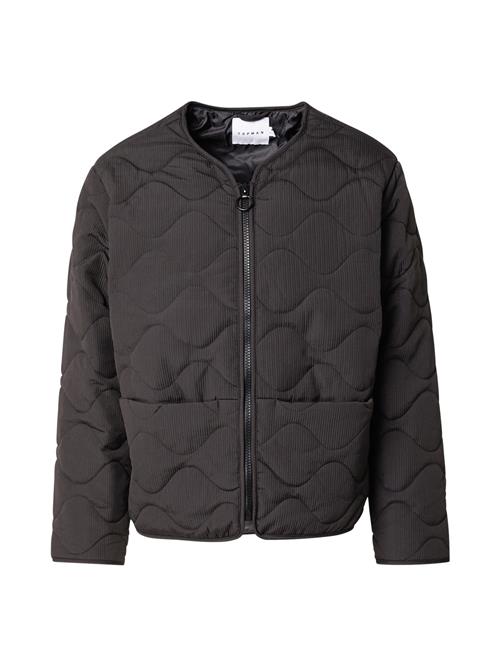 TOPMAN Overgangsjakke  sort