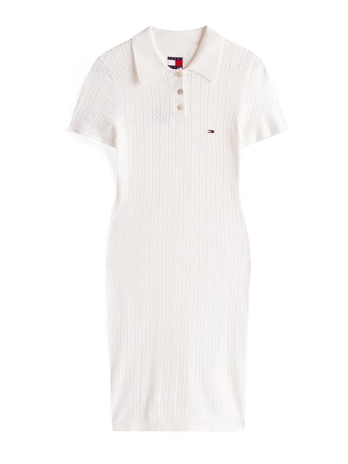 Tommy Jeans Kjole  mørkeblå / rød / hvid