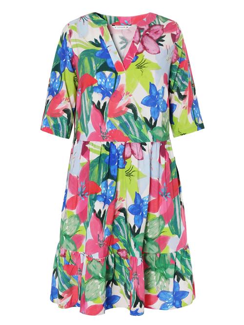 TATUUM Sommerkjole 'Netuno'  blå / grøn / lysegrøn / fuchsia
