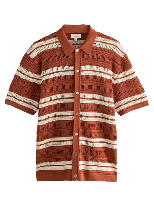 Next Skjorte  mandarin / hvid