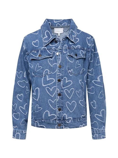 Laurella Overgangsjakke  blå / hvid