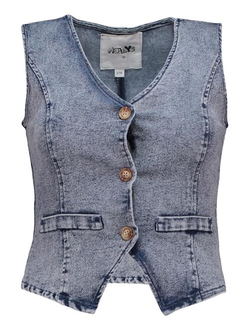 Hailys Vest 'Sa44nny'  blue denim