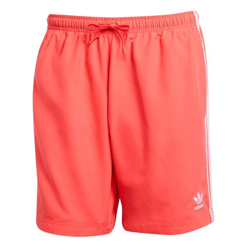 ADIDAS ORIGINALS Badeshorts 'Adicolor'  orangerød / hvid