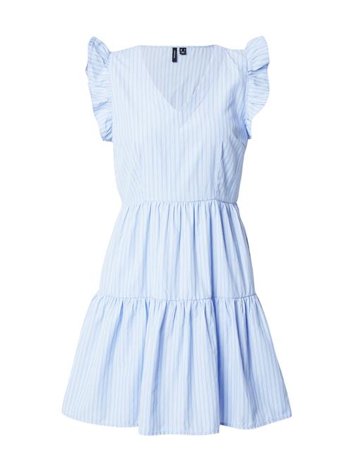 VERO MODA Kjole 'VMFanni'  dueblå / hvid