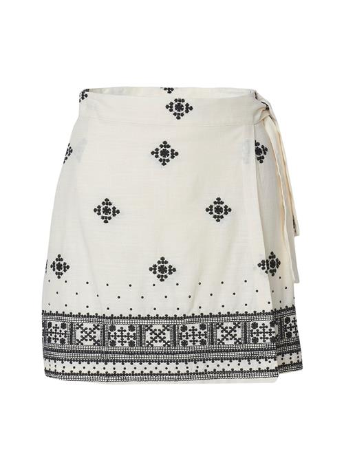 KOROSHI Nederdel  sort / offwhite