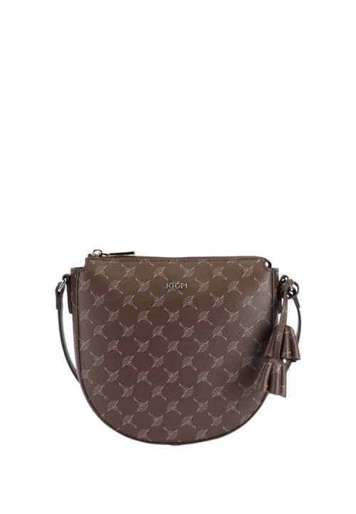 JOOP! Skuldertaske 'Flora 1.0 Stella'  kit / mørkebrun