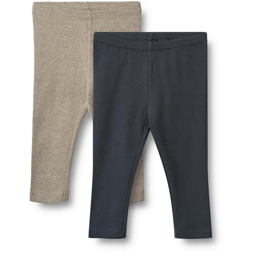 WHEAT Leggings 'Jules'  navy / grå-meleret