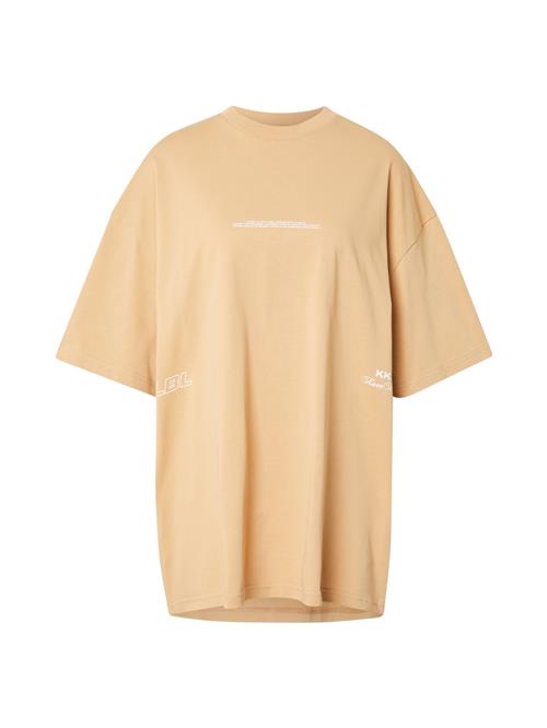 Karo Kauer Shirts  karamel / hvid