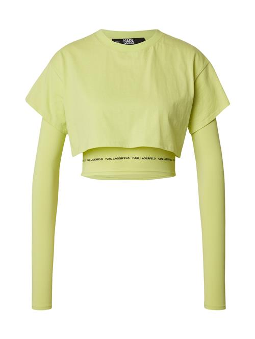 Karl Lagerfeld Shirts  lysegrøn / sort