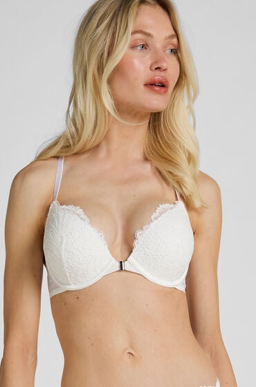 Hunkemöller Formstøbt push-up-bøjle-bh Whitney Hvid