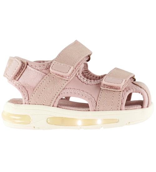 En Fant Sandaler m. Velcro/Lys - Sepia Rose