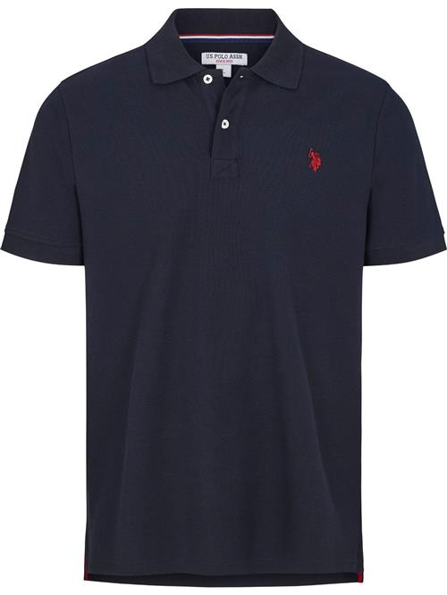 U.S. POLO ASSN. Skjorte 'UMALFRED'  mørkeblå / kirsebærsrød