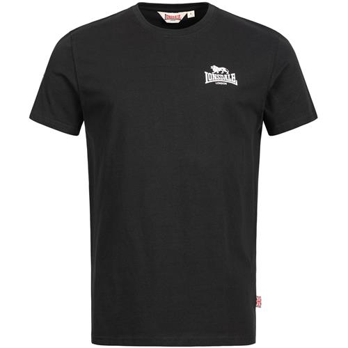 LONSDALE Bluser & t-shirts 'Warlingham'  sort / hvid