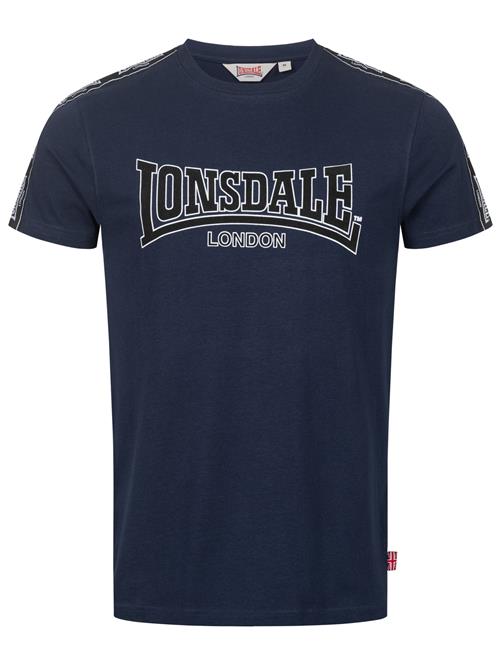 LONSDALE Bluser & t-shirts 'Vementry'  mørkeblå / sort / hvid