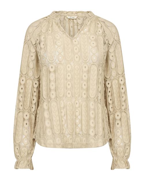 Cream Bluse 'Tully'  æggeskal