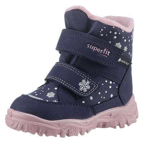 SUPERFIT Snowboots 'Husky 1'  marin / lyserød / hvid