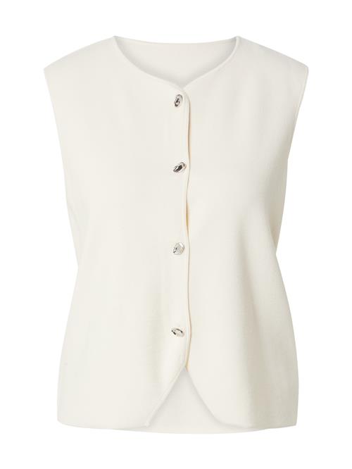 mbym Strikvest 'Basia'  hvid