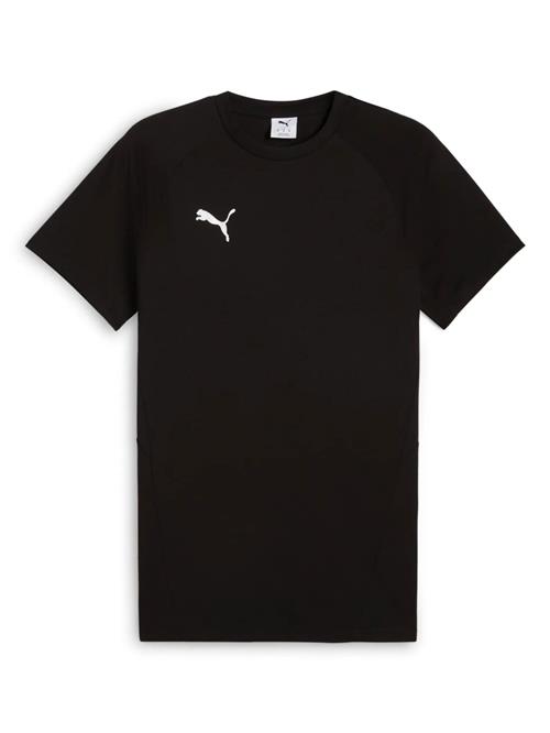 PUMA Funktionsskjorte 'TeamEvostripe'  sort / hvid