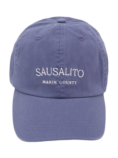 Pull&Bear Hætte  blå / hvid