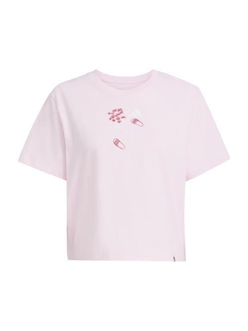 ADIDAS SPORTSWEAR Funktionsbluse  lys pink / rød / offwhite