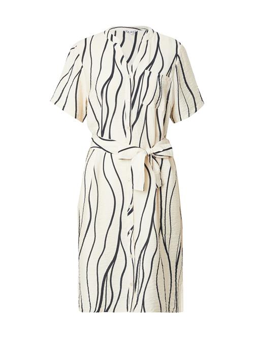 OBJECT Blusekjole 'OBJJacira'  ecru / sort