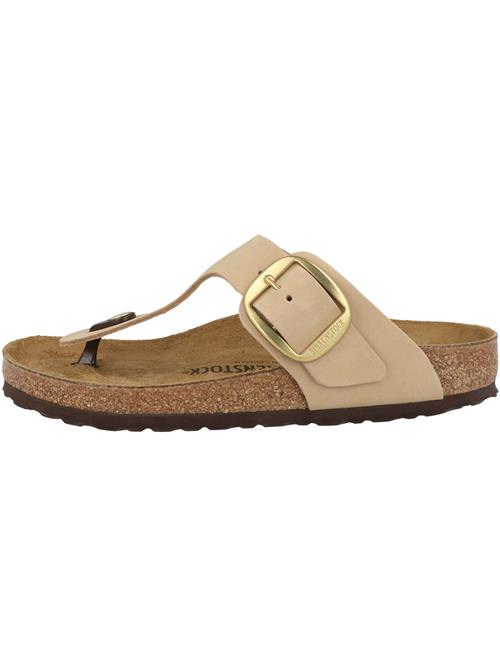BIRKENSTOCK Klipklappere 'Gizeh'  beige
