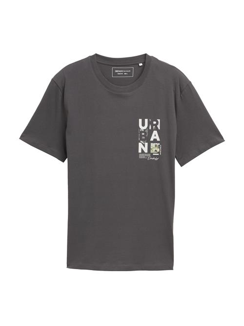 TOM TAILOR DENIM Bluser & t-shirts  pastelgul / mørkegrå / pastelgrøn / hvid