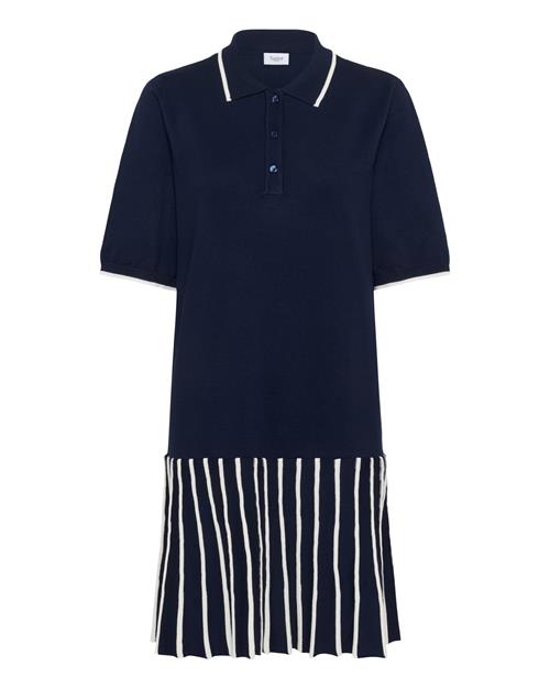 SAINT TROPEZ Kjole 'Milanna'  navy / hvid