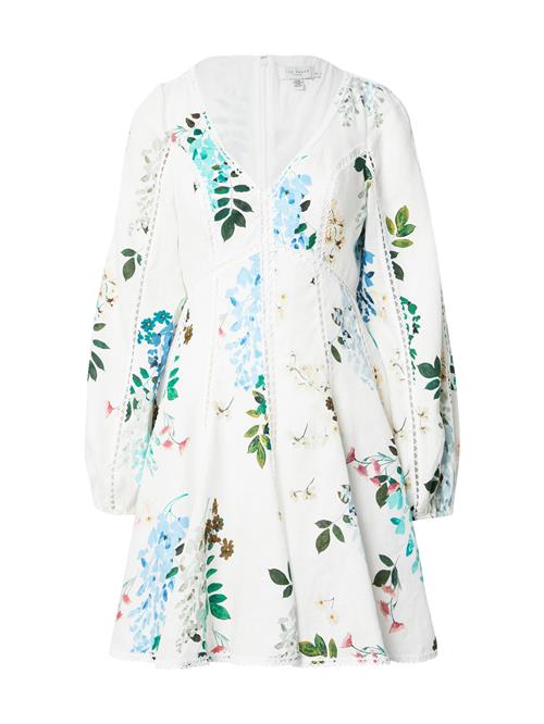 Ted Baker Kjole 'Belvida'  turkis / lyseblå / mørkegrøn / hvid