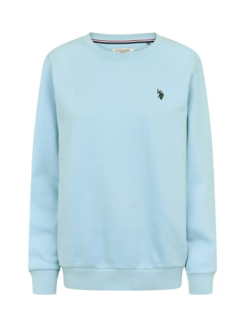 U.S. POLO ASSN. Sweatshirt 'UWHelen'  lyseblå / gran