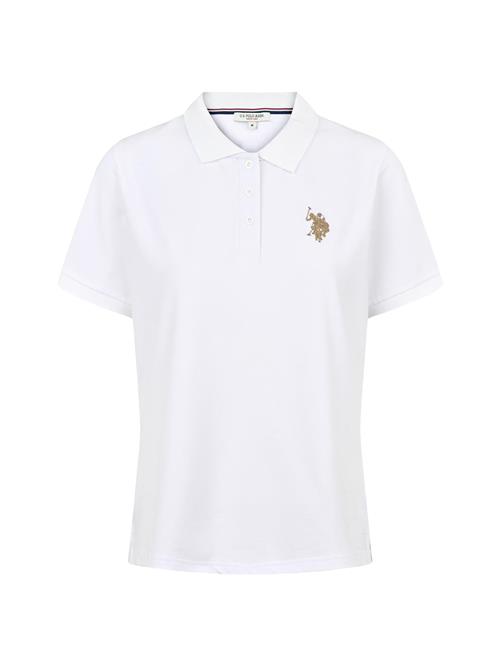 U.S. POLO ASSN. Shirts 'UWHariet'  sennep / hvid
